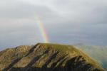 Regenbogen ber dem Kuhmesser
