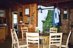 Gaststube in der Leutkircher Hütte Gaststube in der Leutkircher Hütte