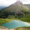 Blick zum Hintersee vom Joch
