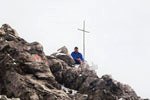 Am Gipfelkreuz des Großbergkopfes
Am Gipfelkreuz des Großbergkopfes