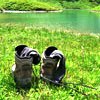 Schuhe am Schrecksee
