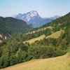 Blick zum Gasthaus Pfandlhof
