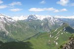 Blick vom Gehrengrat zum Spullersee
