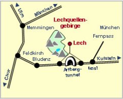 Skizze Anfahrtbeschreibung