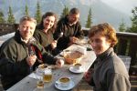 Abendessen auf der Terrasse