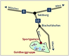 Skizze Anfahrtbeschreibung