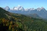 Blick zu den Gipfeln des Toten Gebirge
