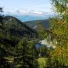 Blick zum Schwarzensee und Dachstein
