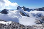 Blick zum Dachsteingletscher
