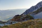 Blick zum Guttenberghaus von der Feistererscharte
