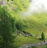 Blick zurck zur Putzentalalm 
