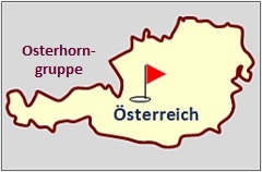 Landkarte sterreich