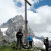 Gipfelkreuz auf der Sulzenschneid
