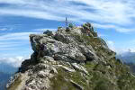 Blick zum Gipel der Steirischen Kalkspitze
