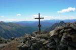 Gipfelkreuz auf dem Hochgolling
