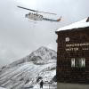 Hubschrauber an der Hochschoberhtte
