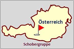 Landkarte sterreich