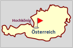 Landkarte sterreich