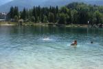 Bad im Bohinjsee