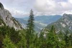 Blick zu den Schanzen nach Planica
