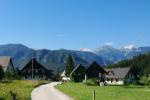 Blick zum Triglav aus Ribzev Laz
