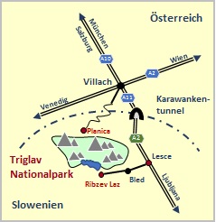 Skizze Anfahrtbeschreibung