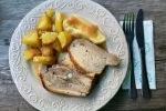 Abendessen auf der Hütte
