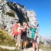 Ankunft an der Zois H�tte
