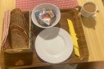 Frühstück auf der Hütte
