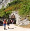 Eingang Funicular in Bulnes
