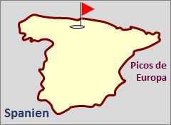 Landkarte Spanien