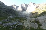 Blick zum Glacier des Outletts de Gaube
