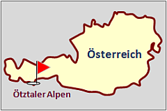 Landkarte sterreich