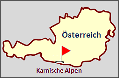 Landkarte sterreich