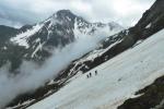 Schneefeld an der Michlscharte
Schneefeld an der Michlscharte