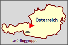 Landkarte sterreich