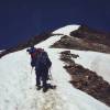 Aufstieg zum Gipfel der Kreuzspitze
