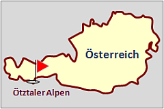 Landkarte sterreich