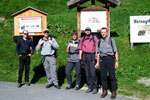 Gruppenfoto am Startpunkt
Gruppenfoto am Startpunkt