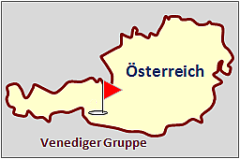 Landkarte sterreich